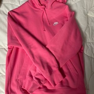 pink nike hoodie